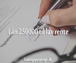 Lån 250000 til lav rente