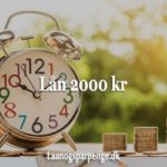 Lån 2000 kr