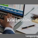 Kviklån online